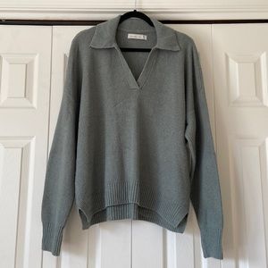 Abercrombie & Fitch Collared Sweater